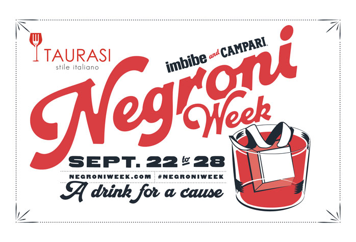 negroni week flyer